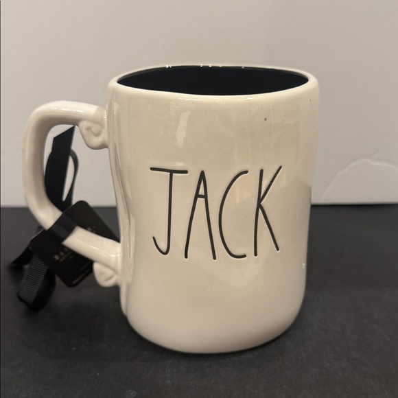Rae Dunn The Night Before Christmas JACK Halloween Double-Sided Mug! NEW - Picture 4 of 12
